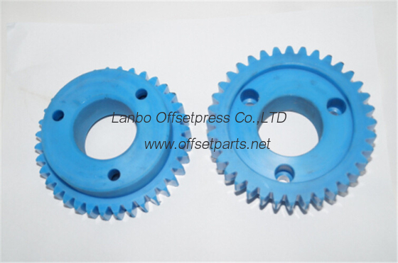 Akiyama water roller plastic blue wheel for Akiyama offset printing machine