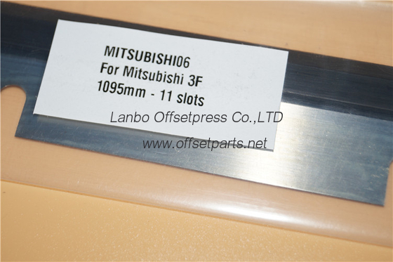 china made mitsubishi 3F 1095mm 10 slots wash up blade for Mitsubishi machine