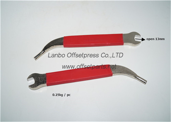 HD press rapid spanner 0.25kg with opening 13mm for GTO 52 printing machine