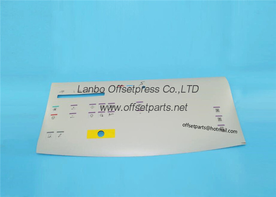 SM74 printing machine panel film sm74 panel sticker 587x260mm