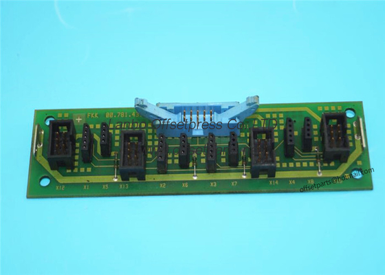 00.781.4314 flat module for FKK original used SM52 QM46 machine circuit board 00.785.0037